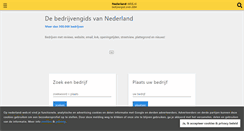 Desktop Screenshot of nederland-web.nl