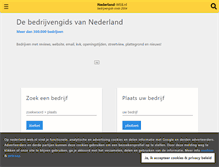 Tablet Screenshot of nederland-web.nl